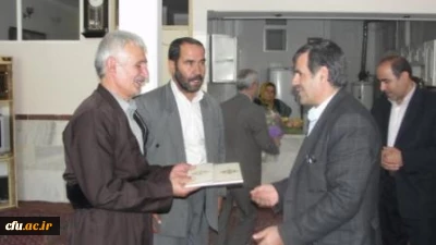 دیدار دکتر ساکی و مسؤول ترویج فرهنگ  ایثار و شهادت دانشگاه فرهنگیان از خانواده معزز شهدا و جانبازان استان کردستان