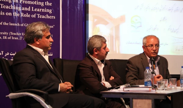 Dr. Mohammad Reza Gerami - Dr. Gholam Reza Kiany , and Dr. Kiamanesh in Expert Meeting on Promoting the Quality of Teaching and Learning With Emphasis on the Role of Teachers