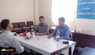 مصاحبه با متقاضیان اشتغال در بخش مشاوره دانشجویی در کرمانشاه و آذربایجان شرقی