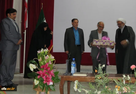 آیین تکریم و معارفه ی سرپرست سابق و جدید پردیس شهید رجایی کرمانشاه