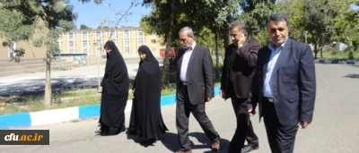 بازدید معاون دانشجویی دانشگاه فرهنگیان از پردیس های استان آذربایجان غربی
