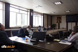 اولین جلسه ی شورای کارورزی دانشگاه، به ریاست دکتر مهرمحمدی در سالن شهید مطهری تشکیل شد 7