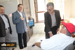 در اولین روز از هفته ی دفاع مقدس، انجام شد:

دیدار سرپرست و مسؤولان دانشگاه فرهنگیان از جانبازان آسایشگاه ثارالله 10