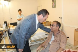 در اولین روز از هفته ی دفاع مقدس، انجام شد:

دیدار سرپرست و مسؤولان دانشگاه فرهنگیان از جانبازان آسایشگاه ثارالله 13