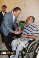 در اولین روز از هفته ی دفاع مقدس، انجام شد:

دیدار سرپرست و مسؤولان دانشگاه فرهنگیان از جانبازان آسایشگاه ثارالله 17