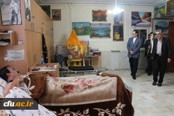 در اولین روز از هفته ی دفاع مقدس، انجام شد:

دیدار سرپرست و مسؤولان دانشگاه فرهنگیان از جانبازان آسایشگاه ثارالله 23