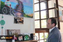 در اولین روز از هفته ی دفاع مقدس، انجام شد:

دیدار سرپرست و مسؤولان دانشگاه فرهنگیان از جانبازان آسایشگاه ثارالله 41