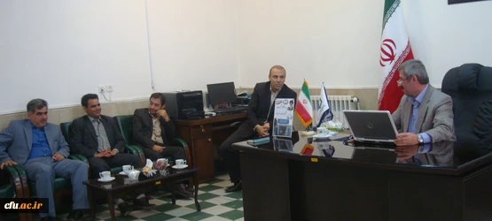 بازدید دکتر کیانی، مشاور عالی سرپرست و دبیر شورای نظارت راهبردی دانشگاه از پردیس علامه امینی(ره) آذربایجان شرقی 2