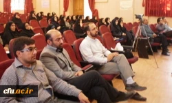 کارگاه آموزشی جنگ رسانه ای و ماهواره به همت سازمان بسیج اساتید استان فارس (واحد خواهران) در دانشگاه فرهنگیان پردیس شهید باهنر برگزار گردید. 5