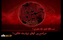 در دهه اول ماه محرم برگزار می گردد:

مراسم پر فیض زیارت عاشورا 2