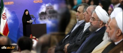 سرپرست پردیس الزهرا (س) در حضور رئیس‎جمهور، از نقش بانوان در اداره امور خانواده و جامعه سخن گفت:

جامعه ایرانی برای باروری و پویایی، نیازمند مشارکت فعال بانوان است