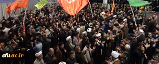 اجتماع بزرگ دانشجویان، مدرسان و کارکنان پردیس شهید باهنر اراک با عنوان اجتماع دانشگاهیان عاشورایی