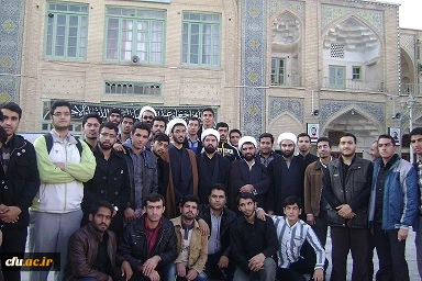 حضور دانشجویان پردیس شهید مفتح در اردوی زیارتی قم و جمکران