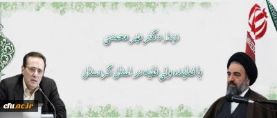دکتر مهر محمدی در دیدار با نماینده ولی فقیه در استان کردستان:

دانشگاه فرهنگیان نوپا و نیازمند کمک و توجه ویژه است