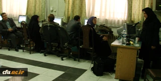 با حضور دکتر فاطمی، رییس مرکز هوشمند سازی دانشگاه فرهنگیان انجام شد:

اولین  کارگاه آموزشی فرهنگیادا و افتتاح لابراتوار زبان انگلیسی در پردیس شهید رجایی سمنان