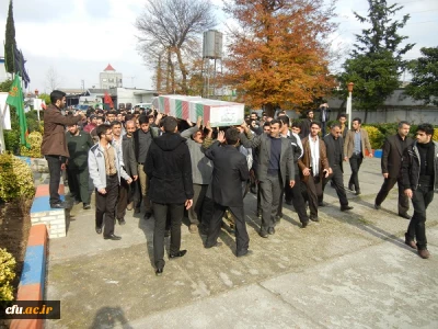 در مرکز آموزش عالی شهید رجایی بابل برگزار شد:

مراسم  وداع با دو شهید گمنام