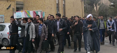 در ایام شهادت حضرت ثامن الحجج(ع):

با تشییع پیکر پاک شهید گمنام، عطر شهادت در فضای پردیس شهیدان پاکنژاد پیچید