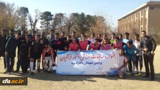 مسابقه فوتبال دانشجویان پردیس شهیدان پاکنژادیزد برگزار شد.