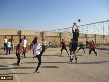 مسابقات ورزشی پردیس حضرت رسول اکرم (ص) برگزار شد. 7