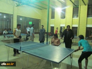 مسابقات تنیس روی میز در پردیس شهیدان پاک نژاد یزد برگزار شد.