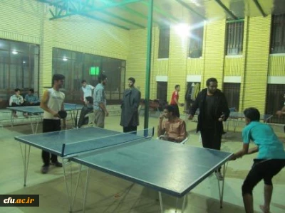 مسابقات تنیس روی میز در پردیس شهیدان پاک نژاد یزد برگزار شد.
