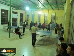 مسابقات تنیس روی میز در پردیس شهیدان پاک نژاد یزد برگزار شد. 4