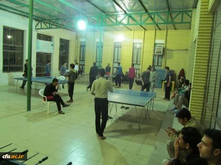 مسابقات تنیس روی میز در پردیس شهیدان پاک نژاد یزد برگزار شد. 4