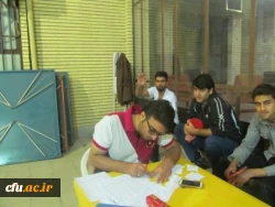 مسابقات تنیس روی میز در پردیس شهیدان پاک نژاد یزد برگزار شد. 9