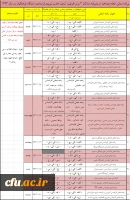 لیست زمانبندی