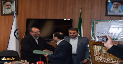 مراسم تکریم و معارفه سرپرست مرکز آموزش عالی علامه طباطبایی سبزوار