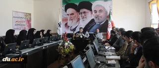 افتتاح لابراتوار زبان و نشست صمیمی معاون دانشجویی دانشگاه فرهنگیان با دانشجویان خراسان شمالی