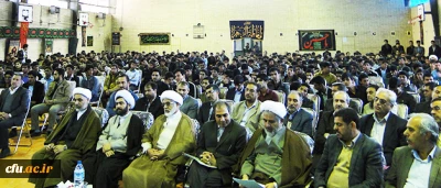 معارفه سرپرست نهاد مقام معظم رهبری در پردیس های استان کرمان