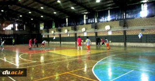 مسابقات فوتسال در پردیس حکیم فردوسی البرز برگزار شد.