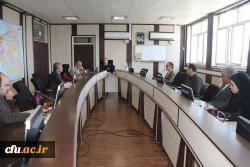 The first meeting of International Council of Farhangian University in the new Iranian year (1394) was held in Administrative Building of the university on April 13, 2015. 2