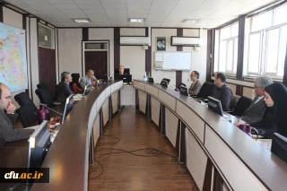 The first meeting of International Council of Farhangian University in the new Iranian year (1394) was held in Administrative Building of the university on April 13, 2015.