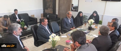 حضور معاون طرح وبرنامه و توسعه منابع دانشگاه فرهنگیان کشور در خراسان شمالی