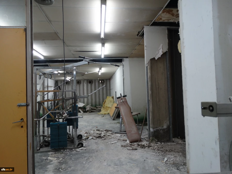 تغییر کاربری دو فضای بلا استفاده به سالن ورزشی

 در پردیس شهید مدرس کردستان 2