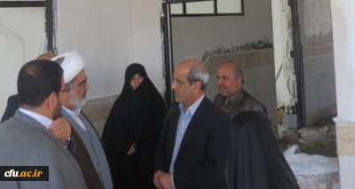 بازدید معاون توسعه  مدیریت و منابع دانشگاه فرهنگیان

 از روند پیشرفت فیزیکی ساخت پژوهشکده تعلیم و تربیت اسلامی دانشگاه فرهنگیان در قم