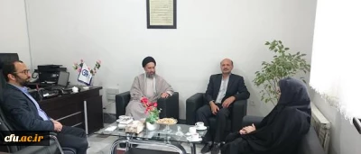 دیدار نماینده مردم گرگان و آق قلا در مجلس شورای اسلامی با سرپرست پردیس  امام خمینی (ره) گرگان