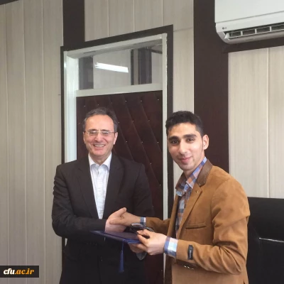 در جلسه امروز هیات رییسه دانشگاه فرهنگیان انجام شد:
تقدیر از دو دانشجومعلم پژوهشگر دانشگاه