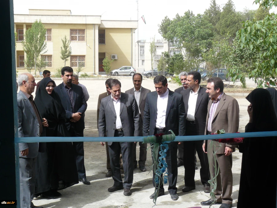 افتتاح سالن ورزشی پردیس شهید صدوقی خواهران استان کرمانشاه 7