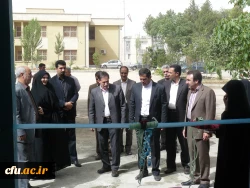افتتاح سالن ورزشی پردیس شهید صدوقی خواهران استان کرمانشاه