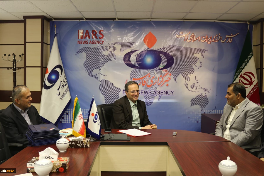 بازدید سرپرست دانشگاه فرهنگیان از خبرگزاری فارس 4
