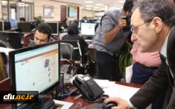 Professor Mahmoud Mehrmohammadi visited Fars News Agency 
 2