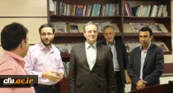 Professor Mahmoud Mehrmohammadi visited Fars News Agency 
 2