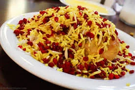 Local Iranian Food (Zereshk Polo )