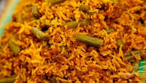 Local Iranian Food ( Lobia Polo )