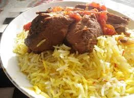 Local Iranian Food ( Chelo Gosht )