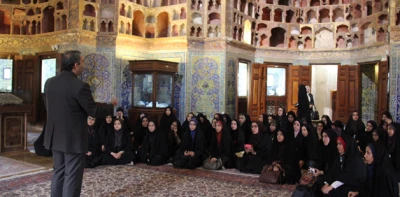 میزبانی دانشجویان پردیس بنت الهدی صدر اردبیل از دانشجومعلمان همدان در قالب طرح ایران گردی و ایران شناسی