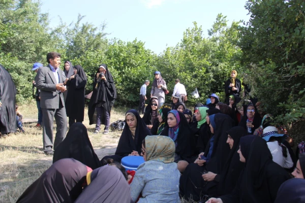 میزبانی دانشجویان پردیس بنت الهدی صدر اردبیل از دانشجویان شهید باهنر همدان در قالب طرح ایران گردی و ایران شناسی 2